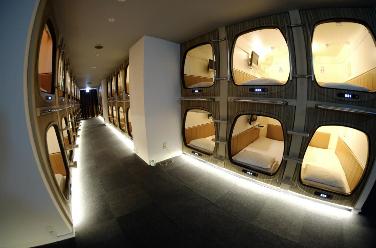 Capsule And Sauna New Japan Ex ฮิโรชิม่า ภายนอก รูปภาพ